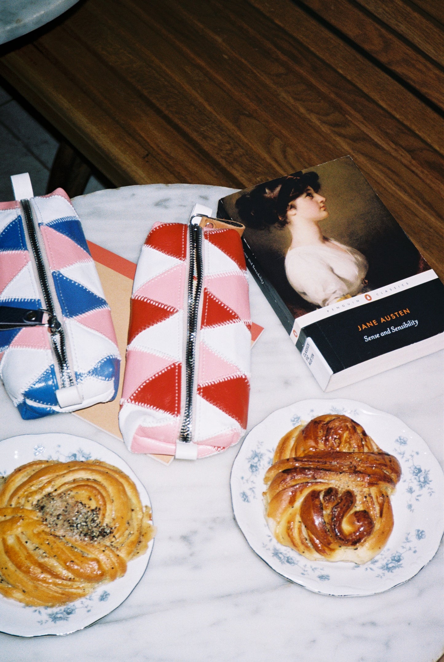 The Pencil Pouch - Pink/Red