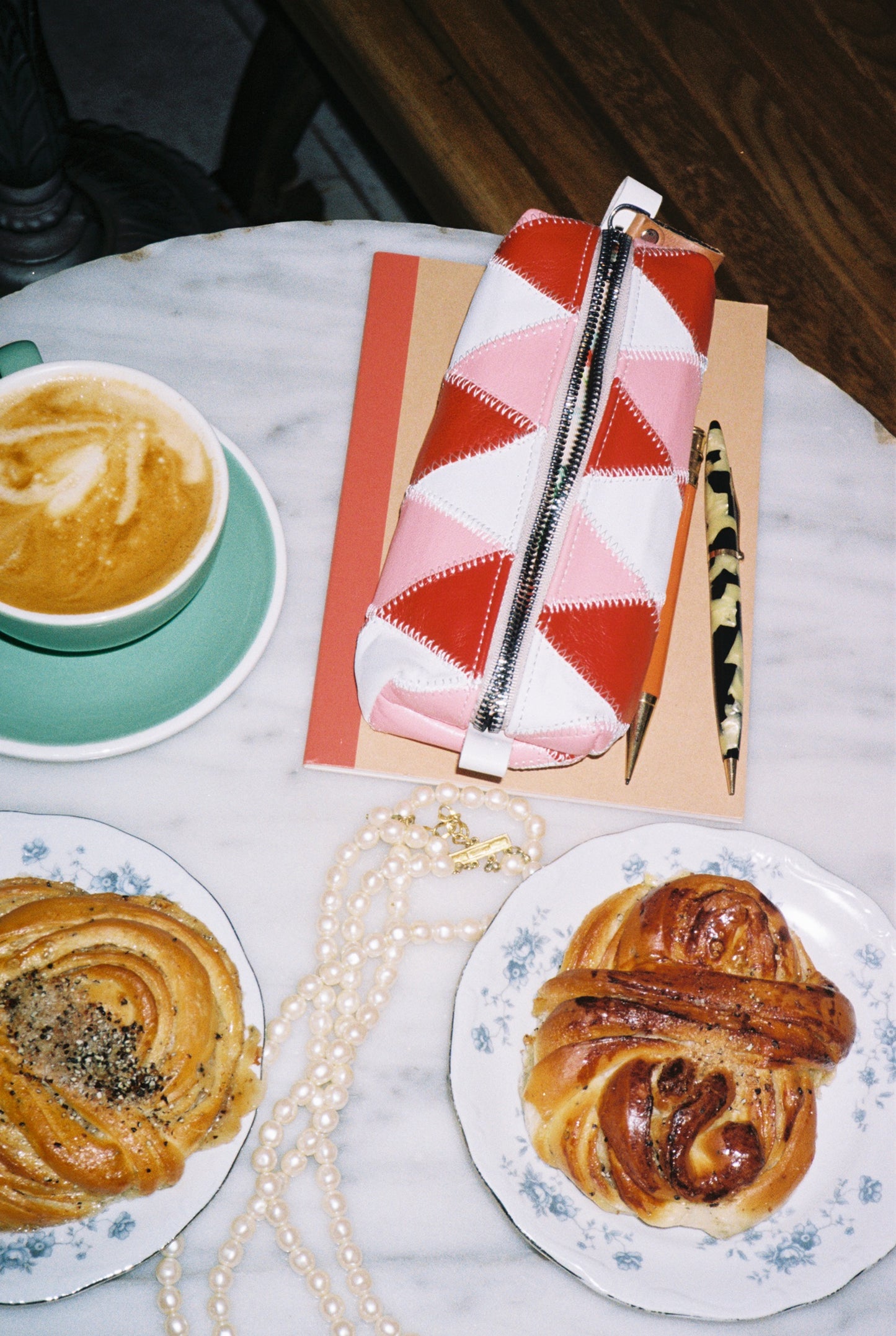 The Pencil Pouch - Pink/Red