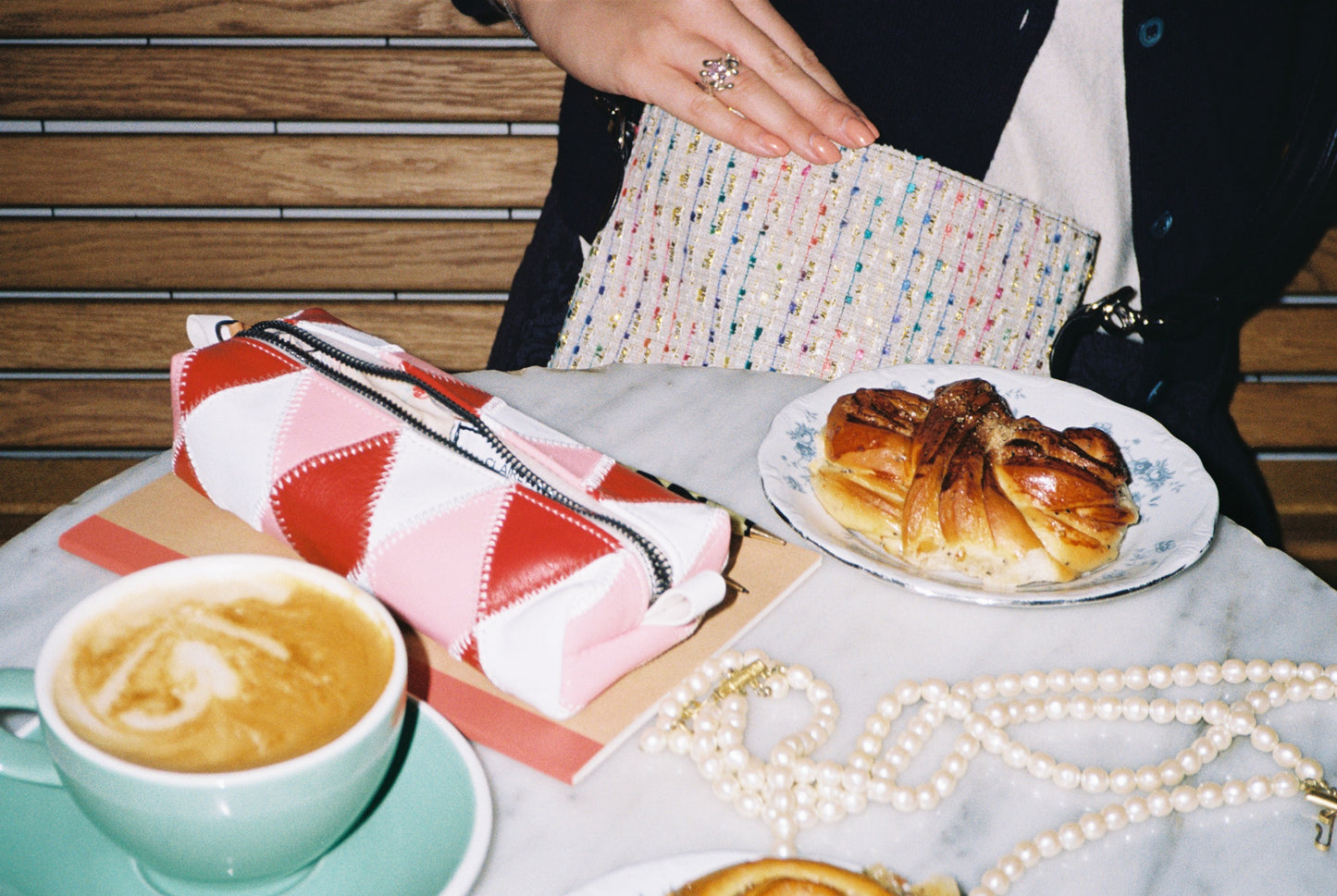 The Pencil Pouch - Pink/Red