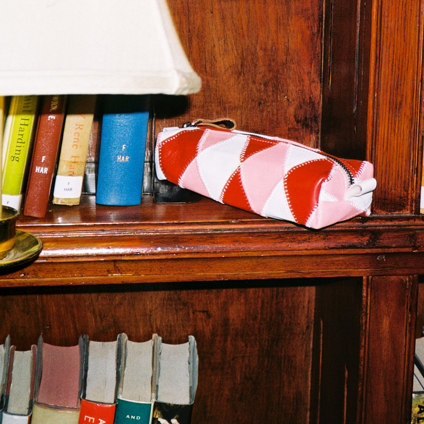 The Pencil Pouch - Pink/Red