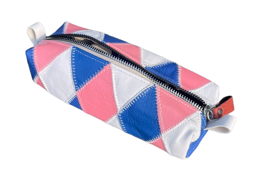 The Pencil Pouch - Pink/Blue