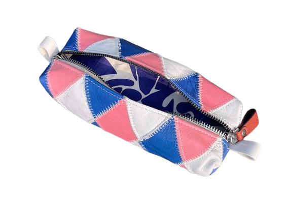 The Pencil Pouch - Pink/Blue