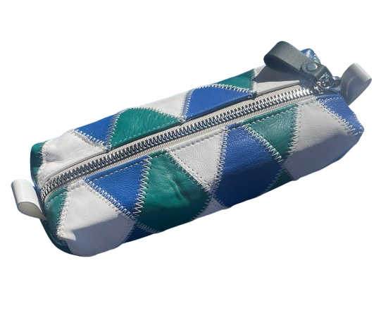 The Pencil Pouch - Blue/Green